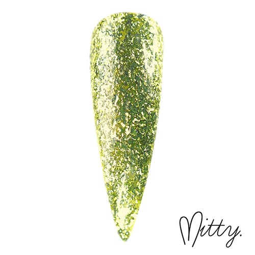 Gel Polish - Platinum Glitter - Leprechaun Green